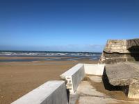 Tribord, appt avec terrasse et vue mer, parking - Chambres d’hôtes Saint-Côme-de-Fresné
