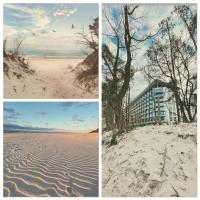 Apartament Pinea 410 Pobierowo przy plaży bezpłatny dostęp do basenu i saun 100m od głównej promenady, bezpłatny strzeżony parking! - Chambres d'hôtes Pobierowo