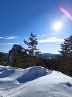 Estudio con vistas a las montañas