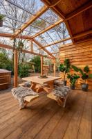 B&B Rheezerveen - ZEN-Bungalow NO 3 met sauna en hottub - Bed and Breakfast Rheezerveen