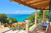 B&B Pélekas - Villa Takis on Pelekas beach Small house with garden and sea view - Bed and Breakfast Pélekas