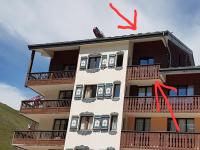 Tignes rond point des pistes vue panoramique au soleil - Ferienwohnung Tignes