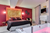 Les Gîtes de Laure - O Lit Divin, Instant de volupté, BALNEO SAUNA, Climatisation, 160m de la Cité Médiévale - Ferienwohnung Carcassonne