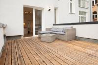 JayBnB - Apartment direkt am Hafen mit Terrasse und UHD TV - Chambres d’hôtes