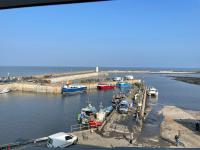 Suite mit Kingsize-Bett und Meerblick