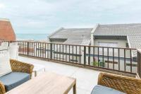 Beach front, two story condo - B&B