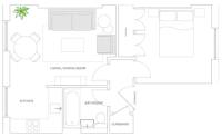 1 Bed Apartment Russell Square - B&B