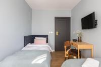 Chambre Lits Jumeaux avec Salle de Bains Privative