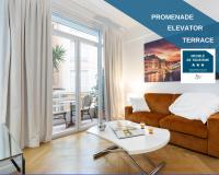 Promenade, 2pièces chic et clim avec terrasse Location éligible au Bail Mobilité Mobility Lease - B&B Nice