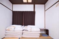 Economy Tweepersoonskamer in Japanse Stijl met 2 Aparte Bedden en Gedeelde Badkamer