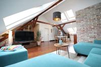 Beautiful and Romantic Penthouse with Two Terraces - B&B Bratislava