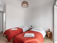 Chambre Lits Jumeaux avec Salle de Bains Privative