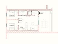 Apartment mit Terrasse
