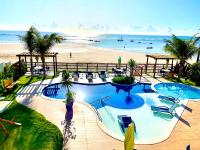 Exclusivo Apto em frente às piscinas naturais de Porto de Galinhas - Com vista frontal para o mar - Beira mar - Plage du Porto 101 - Chambres d’hôtes Porto de Galinhas