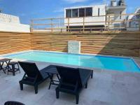 8pers -6camas AC -Alberca-Playa 3min Playas Vicente fox - B&B