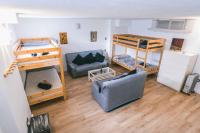 Bed in een Slaapzaal met 4 Bedden