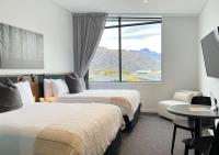 Zweibettzimmer mit Alpenblick