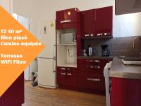 T2 Toulouse Saint cyprien 40m2 indépendant, quartier sympa, 1er étage sur 2, Terrasse - Chambres d’hôtes Toulouse