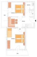 Apartment mit 2 Schlafzimmern