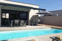 Villa Rossa 6 pers dans résidence avec piscine chauffée privée - B&B Lecci