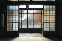 Chambre Lits Jumeaux de Style Japonais avec Salle de Bains Commune