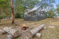 Cottage Sunrise mit 2 Schlafzimmern und Whirlpool-Badewanne