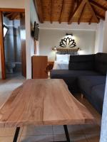 Dreibettzimmer mit Gartenblick