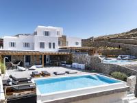 Dream View Villa, 2 min walk to the beach, by Red Windmill Villas - B&B Kalafáti