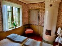 Chambre Lits Jumeaux avec Salle de Bains Commune