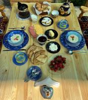 Familienzimmer mit Gartenblick