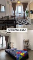 B&B Kota Bharu - Lovely 2-BR service apartment with pool (melur @ troikaKB) - Bed and Breakfast Kota Bharu