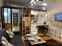 B&B Paris - Loft Jaures - Bed and Breakfast Paris