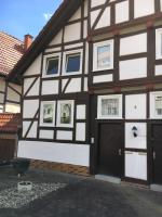 Gemütliche Ferienwohnung im Fachwerkhaus, 1 Schlafzimmer, Balkon, Parkplatz -W1 - Ferienwohnung Wolfhagen
