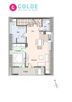Appartementhaus Olsdorfer Straße Appartement Glücksmomente oben - Chambres d'hôtes Sankt Peter-Ording