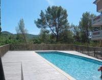 Terrasse 130m2 panoramique avec Climatisation Piscine - 3 chambres - B&B Gréoux-les-Bains
