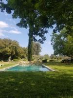 Studio mit Gartenblick