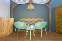 Idylle - Charmant bungalow à 2 pas du lagon - Ferienwohnung La Saline les Bains