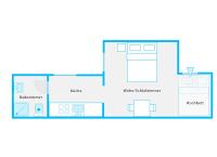 The Koburger II - Stylish studio with extra high bed for kids, 45m2 space, Ideal for families with kids or couples - Chambres d'hôtes Berlin