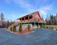 B&B Carroll - Cozy modern log cabin in the White Mountains - AC - granite - less than 10 minutes from Bretton Woods - Bed and Breakfast Carroll