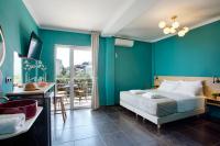Doppelzimmer mit Balkon und Meerblick