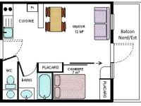 Appartement cosy 4 pers, Termignon, pied des pistes, Wifi - FR-1-508-99 - Bed and Breakfast Termignon
