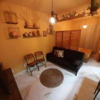 Sala Living 609 S Vicente Book - Bed and Breakfast São Vicente
