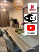 B&B Kuala Terengganu - ORKED VANDA, 3 Bedroom apartment, SEAVIEW NETFLIXWIFIYOUTUBE - Bed and Breakfast Kuala Terengganu