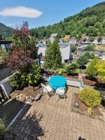 Terrassenwohnung mit toller Aussicht & zentrumsnah - B&B Hornberg