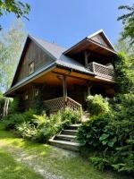 Dom z bali przy szlaku - B&B