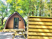 B&B Carmarthen - The Pod-Hot Tub-Woodland Lodges-St Clears-Carmarthen - Bed and Breakfast Carmarthen