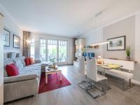 Dünenpark Binz - Komfortplus Ferienwohnung mit 1 Schlafzimmer und Balkon im Obergeschoss 133 - B&B Ostseebad Binz