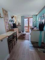 Superbe T2, à 100 mètres des pistes, piscine d'été - B&B