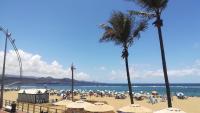 CHARMING 2 ROOMS APARTMENT, 3 beds-10 min walk to Las Canteras Beach - B&B