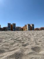 Bel Appartement 4-6 couchages, en bord de mer, accès direct à la plage - B&B Le Barcarès
